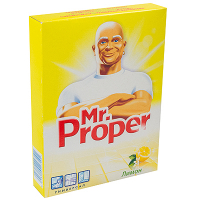 Купить порошок моющий для полов 400г mr.proper лимон p&g 1/20, 1 шт. в Москве