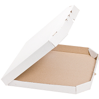 Купить коробка для пиццы дхшхв 325х325х40мм квадратная белый картон 1/100 в Москве