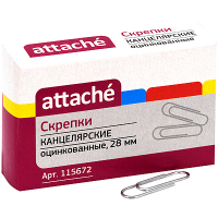 Купить скрепка канцелярская 28 мм 100 шт/уп в Москве