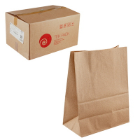 Купить пакет бумажный 220х120х290 мм с прямоугольным дном крафт "nn", 500 шт./упак в Москве