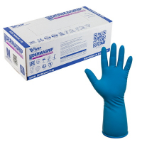 Перчатки одноразовые 50 шт DERMAGRIP HIGH RISK М неопудренные СИНИЕ ЛАТЕКС коробка "NN" Купить перчатки одноразовые 50 шт dermagrip high risk м неопудренные синие латекс коробка "nn" в Москве