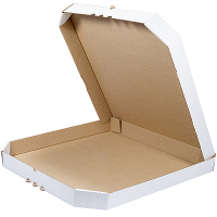 Купить коробка для пиццы 420х420х45 мм 10 шт/уп квадратная белая картонная "nn" 1/1 в Москве