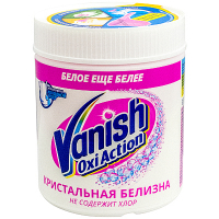 Купить пятновыводитель порошковый 500г для белого белья vanish oxi action benckiser 1/6 в Москве
