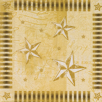 Салфетка бумажная 3-сл 33х33 см 100 шт ЗВЁЗДЫ ПОБЕДЫ КРЕМОВЫЙ "PAPSTAR" Купить салфетка бумажная 3-сл 33х33 см 100 шт звёзды победы кремовый "papstar" в Москве
