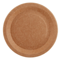 Тарелка картонная d230 мм 100 шт неламинированная с бортом КРАФТ "NN" Купить тарелка картонная d230 мм 100 шт неламинированная с бортом крафт "nn" в Москве