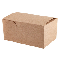 Купить упаковка универсальная дхшхв 150х91х70мм 25шт fast food box l для 6-9 наггетсов крафт "osq" в Москве