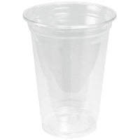 Купить стакан пластиковый d95 мм 400 мл прозрачный pet "stirolplast" 1/50/1000, 50 шт./упак в Москве