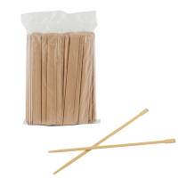 Купить палочки для суши h230 мм 100 шт бамбук в индивидуальной крафт бумаге "nn", 100 шт./упак в Москве