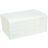 Купить полотенце бумажное листовое 1-сл 200 лист/уп 210х220 мм z-сложения белое "тс" 1/15 в Москве
