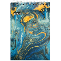 Блокнот А6 80 лист СТАНДАРТ на спирали "ATTACHE" Купить блокнот а6 80 лист стандарт на спирали "attache" в Москве