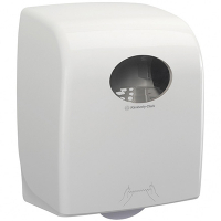 Купить диспенсер для рулонных полотенец 297х248х374 мм белый пластик "kimberly-clark" в Москве