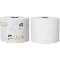 Купить бумага туалетная 2-сл 90 м в рулоне н99хd132 мм tork t6 premium белая sca 1/27, 1 шт. в Москве