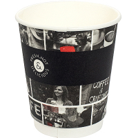 Купить стакан бумажный 200мл d80 мм 2-сл для горячих напитков cafe noir huhtamaki 1/26/780 в Москве