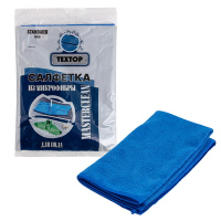 Купить тряпка для пола 600х500 мм 1 шт/уп универсальная цвет в ассортименте микрофибра пакет пэ "textop" в Москве