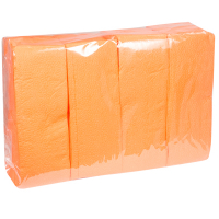 Купить салфетка бумажная оранжевая 33х24 см 1-слойные 200 шт/уп сложение 1/8 "с" 1/16, 1 шт. в Москве