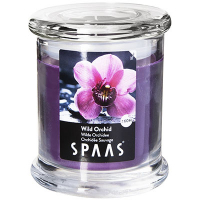 Купить свеча н110хd90 мм в стекле арома премиум дикая орхидея spaas 1/6 в Москве