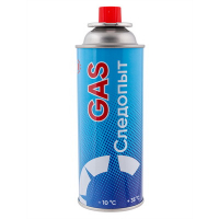 Газ универсальный 220 г цанговый для портативных газовых приборов "СЛЕДОПЫТ" Купить газ универсальный 220 г цанговый для портативных газовых приборов "следопыт" в Москве