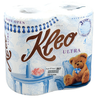 Бумага туалетная 3-сл 4 рул/уп KLEO ULTRA БЕЛАЯ СЦБК Купить бумага туалетная 3-сл 4 рул/уп kleo ultra белая сцбк в Москве