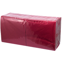 Купить салфетка бумажная 1-слойные 33х33 см 300 шт/уп бордовая "almin" в Москве