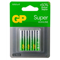 Купить батарейка aaa 4 шт/уп gp super в блистере gp в Москве