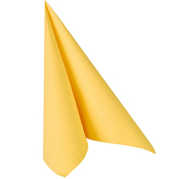 Купить салфетка бумажная желтая 40х40 см 1-слойные 50 шт/уп royal papstar 1/5 в Москве