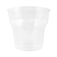 Купить стакан пластиковый d78 мм 200 мл arian прозрачный "teb plastic" 1/10/500 в Москве