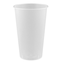 Купить стакан пластиковый 500 мл d90 мм 21 шт bubble cup (шейкер) матовый pp "nn", 21 шт./упак в Москве