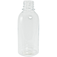Купить бутылка пластиковая 230мл с узким горлом без пробки с плоским дном pet прозрачный 1/300, 300 шт./упак в Москве