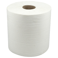 Полотенце бумажное 1-сл h200 d195 мм 275 м в рулоне с центр вытяжением БЕЛОЕ "PROtissue" Купить полотенце бумажное 1-сл h200 d195 мм 275 м в рулоне с центр вытяжением белое "protissue" в Москве