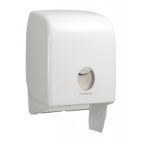 Купить диспенсер для туалетной бумаги дхшхв 312х250х150 мм aquarius mini jumbo пластик белый kimberly 1/1, 1 шт. в Москве