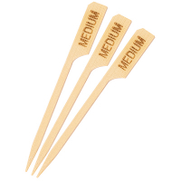 Шпажка- маркер для обозначения блюд h90 мм 250 шт/уп MEDIUM для стейка БАМБУК "PAPSTAR" Купить шпажка- маркер для обозначения блюд h90 мм 250 шт/уп medium для стейка бамбук "papstar" в Москве