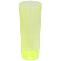 Купить стакан пластиковый 300мл d60 мм кристалл ps желтый papstar 1/10/500 в Москве