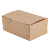 Купить упаковка универсальная дхшхв 115х75х45мм 25шт fast food box s для 3-6 наггетсов крафт "osq" в Москве