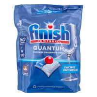 Таблетки для посудомоечных машин 60 шт POWERBALL QUANTUM в капсулах "FINISH" Купить таблетки для посудомоечных машин 60 шт powerball quantum в капсулах "finish" в Москве