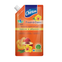 Купить крем-мыло жидкое 500мл перламутровое персик и абрикос chirton doy-pack gd в Москве
