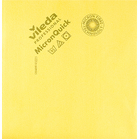 Купить салфетка микроволоконная (микрофибра) дхш 400х380 мм микронквик желтая vileda 1/5/100 в Москве