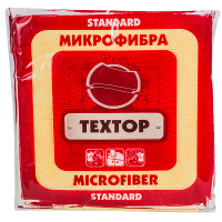 Купить салфетка микроволоконная (микрофибра) дхш 290х290 мм 1 шт/уп standart цвет в ассортименте textop 1/100 в Москве