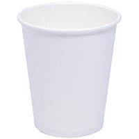 Купить стакан бумажный 250мл d80 мм 1-сл для горячих напитков белый ep 1/50/1000 в Москве