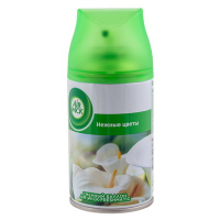 Купить освежитель воздуха автоматический 250 мл аэрозоль нежные цветы сменный баллон "air wick" в Москве