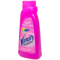 Пятновыводитель жидкий 450 мл OXI ACTION для цветного белья "VANISH" Купить пятновыводитель жидкий 450 мл oxi action для цветного белья "vanish" в Москве