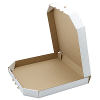Купить коробка для пиццы 325х325х40 мм 10 шт/уп квадратная белая картонная "nn" 1/1 в Москве