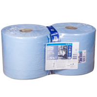 Купить материал протирочный бумажный 3-сл 119 м в рулоне н235хd262 мм tork синий sca 1/2 в Москве