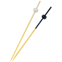 Шпажка для канапе h100 мм 100 шт/уп ЖЕМЧУЖИНА ЧЕРНЫЙ/БЕЛЫЙ БАМБУК "Lemio" Купить шпажка для канапе h100 мм 100 шт/уп жемчужина черный/белый бамбук "lemio" в Москве