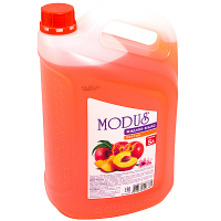 Мыло жидкое 5 л прозрачное ПЕРСИК канистра "Modus" Купить мыло жидкое 5 л прозрачное персик канистра "modus" в Москве