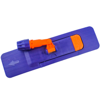 Держатель с педалью 400х100 мм 1 ДЛЯ МОП С КАРМАНАМИ СИНИЙ ПЛАСТИКОВЫЙ "HUNT`S" Купить держатель с педалью 400х100 мм 1 для моп с карманами синий пластиковый "hunt`s" в Москве