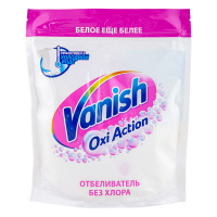 Купить пятновыводитель порошковый 1 кг vanish oxi action для белого белья в п/п "vanish" 1/6, 1 шт. в Москве