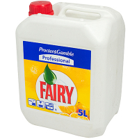 Купить средство для мытья посуды 5л fairy концентрат канистра лимон p&g 1/2, 1 шт. в Москве