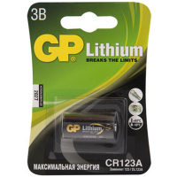Купить батарейка cr12.3a 1 шт/уп gp lithium в блистере gp 1/10 в Москве