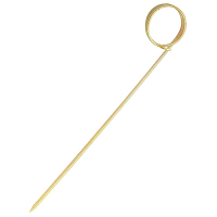 Шпажка для канапе h120 мм 100 шт/уп ЗАВИТОК БАМБУК пакет ПЭ "NN" Купить шпажка для канапе h120 мм 100 шт/уп завиток бамбук пакет пэ "nn" в Москве