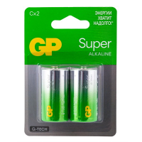 Батарейка C 2 шт/уп GP SUPER в блистере Купить батарейка c 2 шт/уп gp super в блистере в Москве